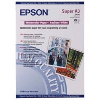 Epson Watercolor Paper Radiant White 188 g/m2, A3+ - 20 listov 